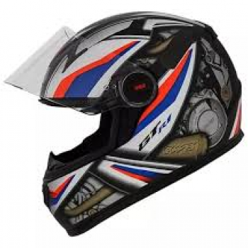 FW3 - CAP GTN R1 PRETO AZUL C/VERMELHO FOSCO N58