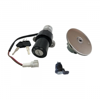 R1- KIT IGNICAO - XTZ 150 CROSSER 2017/2022 [CHAVE DE IGNIÇÃO/TAMPA DE COMBUSTIVEL /TRAVA] 3 PEÇAS