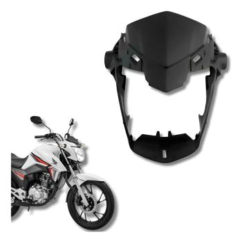 WESTER - CARENAGEM FAROL FRONTAL  - TITAN 160 2016 /2021 - PRETO INJETADO