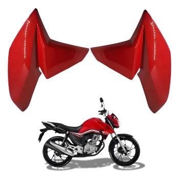 SPORTIVE - ASA DE TANQUE - TITAN 160 2016/2021 - VERMELHO PEROLA