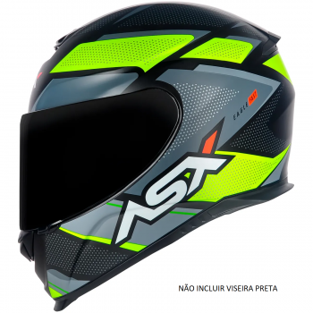 ASX - CAP EAGLE FAST FOSCO PRETO/AMARELO/CINZA  N58/M