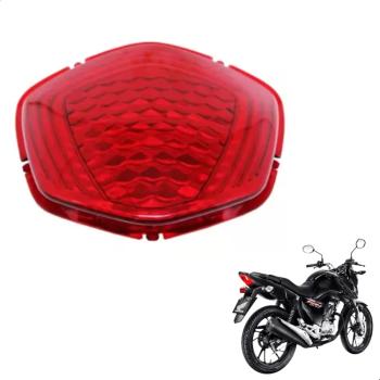PLASMOTO - LENTE DA LANTERNA - FAN 125 2014/18 - START/FAN/CARGO/TITAN 150/160 2014/24 - VERMELHA