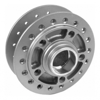 FABRECK - CUBO RODA DIANTEIRO - FREIO A DISCO - TITAN 125/ BROS 160/ XRE 190 - PRATA