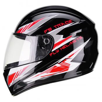 FLY - CAP F-9 TRACE PRETO/VERMELHO -N60