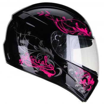 FLY - CAP F-9 LYRICAL PRETO/ROSA - N58