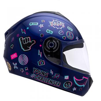 *PROMOÇÃO*   FLY - CAP YOUNG LIVE AZUL/COLOR - N 54