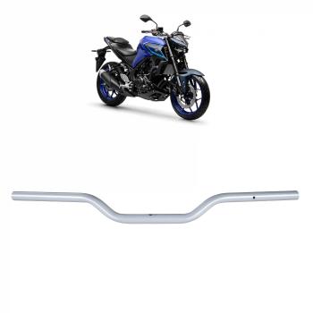 MA ACESSORIOS - GUIDAO - MT 03 2021/25 [ CONTRAPESO C/ ROSCA ] - PRATA