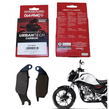 DIAFRAG - PASTILHA FREIO TRASEIRA - TITAN 160 2025 ABS