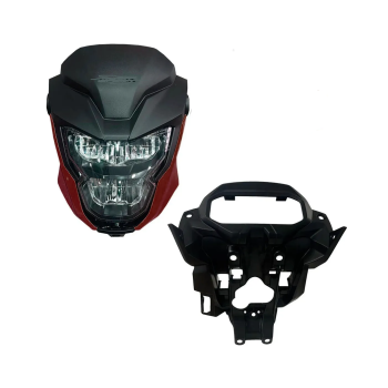 SPORTIVE - KIT FRENTE COMPLETA LED - FAN/TITAN 160 2025/26 - VERMELHO REAL PIMENTA