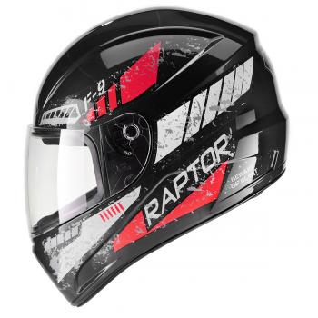FLY - CAP F-9 RAPTOR PRETO/VERMELHO -N60