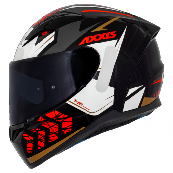 AXXIS - CAPACETE SEGMENT [FF117N ] – APACHE B0 WHITE GLOSS N56