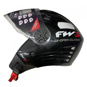 FW3 - CAP X OPEN CLASSIC PRETO BRILHANTE N56