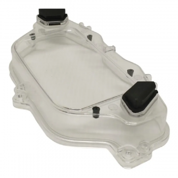 SMARTFOX - LENTE PAINEL PLASTICO ABS - 2 BOTOES - TITAN 150/160 (2014/ 2024) - FAN/CARGO 160 2018/24