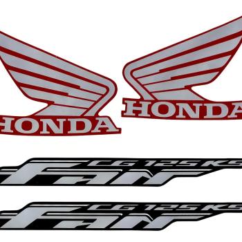 JOTAESSE - JOGO ADESIVO - FAN 125 VERMELHA KS 2009/10