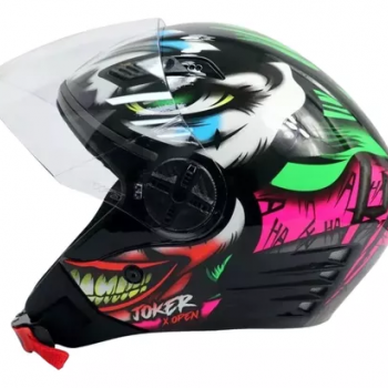 FW3 - CAP X OPEN JOKER PRETO BRILHANTE N58