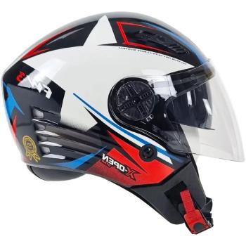 FW3 - CAP X OPEN UP STAR AZUL C/VERMELHO N60