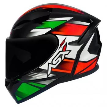 ASX - CAP CITY START BRILHO PRETO/VERMELHO/VERDE  N58/M