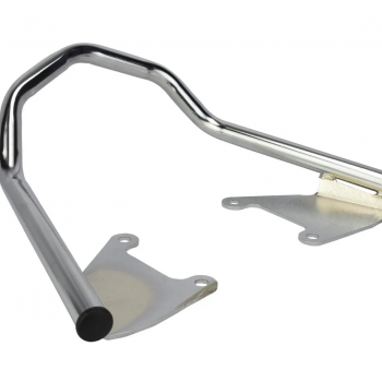 MOTORCYCLE - ALCA TRIANGULAR [ CROMADA ] - FAN 160 2025 / TITAN 160 2025