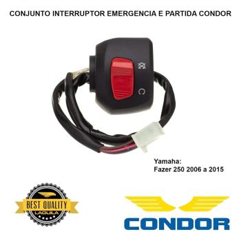 CONDOR - INTERRUPTOR/PUNHO PARTIDA - FAZER 250 2006-15