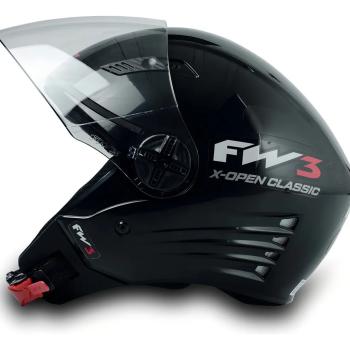 FW3 - CAP X OPEN CLASSIC PRETO BRILHANTE - N60