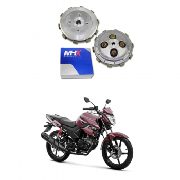 MHX - KIT EMBREAGEM COMPLETA - FAZER 150 2014/2024 - XTZ CROSSER 150 2014/2024 - YBR FACTOR 150 (2016-2023)