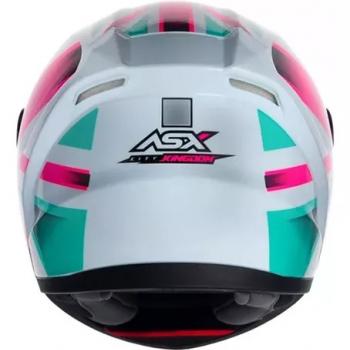 ASX - CAP CITY KINGDOM BRILHO BRANCO/ROSA/TIFFANY  N60/L