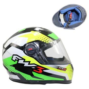 FW3 - CAP GTN SUPER AMARELO C/VERDE E BRANCO N58