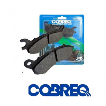COBREQ - PASTILHA FREIO DIANTEIRA - LANDER 250 2016/2022 - TENERE 250 2016/2022 - CROSSER 150 2019/2023 ABS - HONDA PCX 150 2019/.. ABS - HONDA ADV 150 2020/.. ABS - SAHARA 2024 - BROS 160 2025