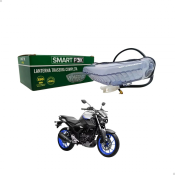 SMARTFOX - LANTERNA TRASEIRA COMPLETO - FZ 15 2023-24