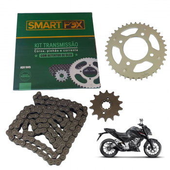 SMARTFOX - KIT TRACAO - CB 300F TWISTER 2023-25 - (38X14) - ACO 1045 - (COM RETENTOR)
