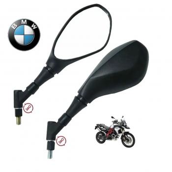 AWA - PAR RETROVISOR - BMW GS 650/800 HASTE CURTA - ARTICULADO - ROSCA HONDA