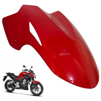 PLASMOTO - PARALAMA DIANTEIRO - CB TWISTER 300F 2023/25 - VERMELHO REALEZA [ PEROLA ]