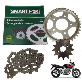 SMARTFOX - KIT TRAÇÃO - CBX 250 TWISTER 2001/08 - 37Z X 13Z (S/RETENTOR)