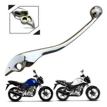 ALPHA - MANETE FREIO DISCO - CG FAN/START/CARGO 160 2025/26 - CROMADO