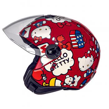 PEELS - CAP FREEWAY HELLO KITTY USA VERMEMLHO/BCO - 56