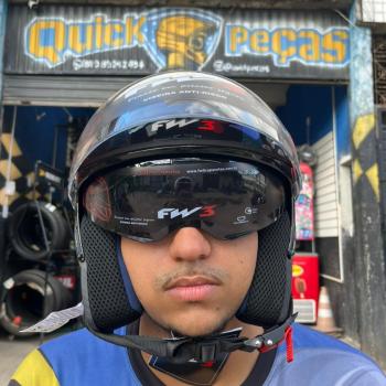 FW3 - CAP X OPEN UP STAR AZUL C/AMARELO N58