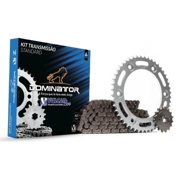 DOMINATOR - KIT TRAÇÃO - BROS 160 2015/2022 - XRE 190 2016/2022 - (48X16 - 1045) - S/RETENTOR