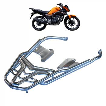 MA ACESSORIOS - BAGAGEIRO VISION - CG START/FAN/TITAN 160 2025/26 - LONGO [ REFORÇADO ] - CROMADO