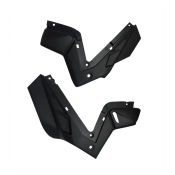 SPORTIVE - PAR TAMPA LATERAL ( INFERIOR ) PRETA - TITAN 160 2025