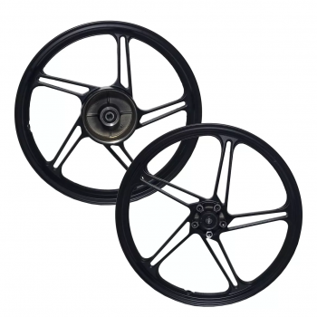 *PROMOÇÃO* FABRECK - JOGO/PAR DE RODA - FAN/CARGO/TITAN 2014/15 - FAN/CARGO 160 2015/2017 [ FREIO A DISCO]