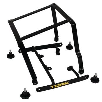 PRO TORK - SUPORTE REMOVIVEL P/ BAU 80 LITROS - START/FAN/CARGO 160 2015/2024 - START/FAN/CARGO/TITAN 150 2014/15 - FAN 125 2014/18