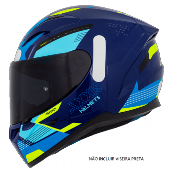 AXXIS - CAPACETE - SEGMENT – CREEPER C7 BLUE GLOSS N58