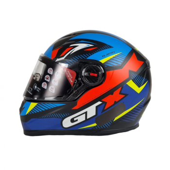 FW3 - CAP GTX RAPID PRETO AZUL C/AMARELO N56 (C/ OCULOS INTERNO)