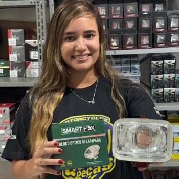 SMARTFOX - BLOCO FAROL/OPTICO - BROS 125/150 ../2008  - XLR - TORNADO - XR 200