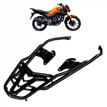 MA ACESSORIOS - BAGAGEIRO VISION - CG START/FAN/TITAN 160 2025/26 - LONGO [REFORÇADO] - PRETO