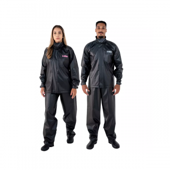 LIDER - CONJUNTO PROTETOR IMPERMEÁVEL FEMININO [ CAPA DE CHUVA ] GG