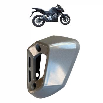 MA ACESSORIOS - PONTEIRA PROTETOR ESCAPE - CB TWISTER 300 2024/26 -  NYLON PRATA