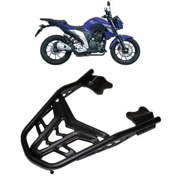 MA ACESSORIOS - BAGAGEIRO SUPORTE VISION - YAMAHA FAZER/FZ 25 2018/24 - PRETO FOSCO