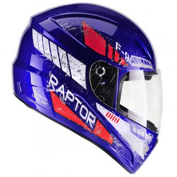 FLY - CAP F-9 RAPTOR AZUL/VERMELHO -N 58