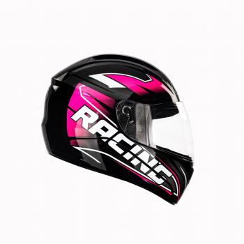 FLY - CAP F-9 RACING PRETO/ROSA - N58